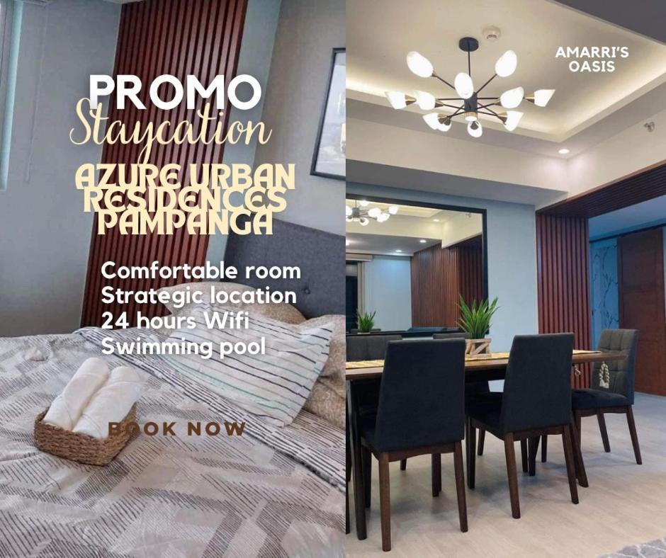 1Bedroom Unit At Azure North With Netflix Up To 6Pax San Fernando  Eksteriør bilde